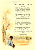 Country Rhymes poetry - The Farmer's prayer