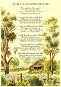 Country Rhymes poetry - O, for a place in the Country!